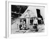 Three Boys Camping-null-Framed Photo