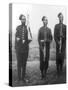 Three British Black Soldiers in Africa Photograph - Africa-Lantern Press-Stretched Canvas