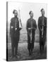 Three British Black Soldiers in Africa Photograph - Africa-Lantern Press-Stretched Canvas