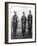 Three British Black Soldiers in Africa Photograph - Africa-Lantern Press-Framed Art Print