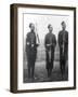 Three British Black Soldiers in Africa Photograph - Africa-Lantern Press-Framed Art Print