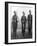 Three British Black Soldiers in Africa Photograph - Africa-Lantern Press-Framed Art Print