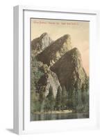 Three Brothers, Yosemite-null-Framed Art Print