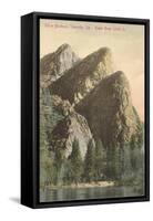 Three Brothers, Yosemite-null-Framed Stretched Canvas