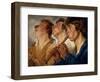 Three Buskers, 1645-1650-Jacob Jordaens-Framed Giclee Print