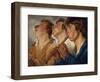 Three Buskers-Jacob Jordaens-Framed Giclee Print