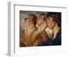 Three Buskers-Jacob Jordaens-Framed Giclee Print