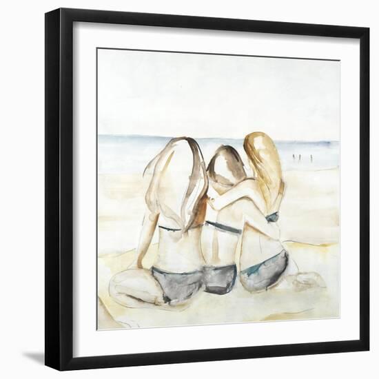 Three By The Sea-Kari Taylor-Framed Giclee Print