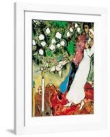 Three Candles-Marc Chagall-Framed Art Print