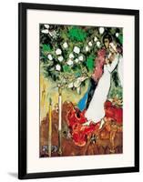 Three Candles-Marc Chagall-Framed Art Print