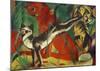 Three cats-Franz Marc-Mounted Giclee Print