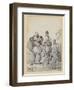 Three Caucasian Men in Conversation-Alexander Orlowski-Framed Giclee Print