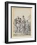 Three Caucasian Men in Conversation-Alexander Orlowski-Framed Giclee Print