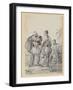 Three Caucasian Men in Conversation-Alexander Orlowski-Framed Giclee Print