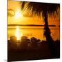 Three Chairs at Sunset - Florida-Philippe Hugonnard-Mounted Photographic Print