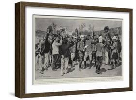 Three Cheers for Lord Kitchener-Frederic De Haenen-Framed Giclee Print