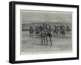 Three Cheers for the King, His Majesty's Birthday Review at Aldershot-Frank Dadd-Framed Giclee Print