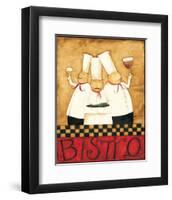 Three Chefs Wine Bistro I-Dan Dipaolo-Framed Art Print