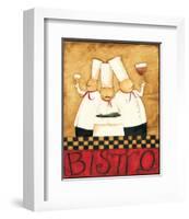 Three Chefs Wine Bistro I-Dan Dipaolo-Framed Art Print