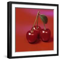 Three Cherries-Bodo A^ Schieren-Framed Photographic Print