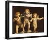 Three Cherubs-Bernandino Luini-Framed Giclee Print