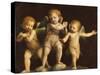 Three Cherubs-Bernandino Luini-Stretched Canvas