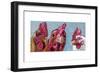 Three Chicks-Kathryn Wronski-Framed Art Print