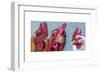 Three Chicks-Kathryn Wronski-Framed Art Print