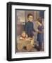 Three Children; Drei Kinder, 1926-Georg Schrimpf-Framed Giclee Print