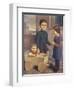 Three Children; Drei Kinder, 1926-Georg Schrimpf-Framed Giclee Print