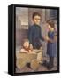 Three Children; Drei Kinder, 1926-Georg Schrimpf-Framed Stretched Canvas