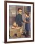 Three Children; Drei Kinder, 1926-Georg Schrimpf-Framed Giclee Print