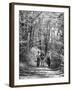 Three Children on Their Way to School During the Last Week-Thomas D^ Mcavoy-Framed Photographic Print