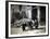 Three Children Playing with Bowling Pins at the Place Drouet d'Erlon, Reims, Marne, France, 1917-Fernand Cuville-Framed Giclee Print