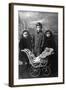 Three Children, Pram-null-Framed Photographic Print