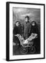 Three Children, Pram-null-Framed Photographic Print