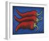 Three Chilli Peppers-Will Rafuse-Framed Giclee Print