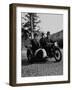 Three Chimney Sweeps Riding a Motorcycle-Dmitri Kessel-Framed Photographic Print