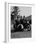 Three Chimney Sweeps Riding a Motorcycle-Dmitri Kessel-Framed Photographic Print