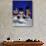 Three Christmas Snowmen-Jim McGuire-Premium Photographic Print displayed on a wall