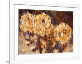 Three Chrysanthemums in a Vase-Christian Rohlfs-Framed Collectable Print