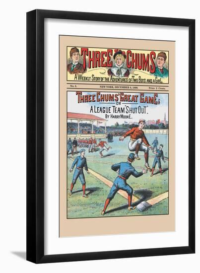 Three Chums: Great Game-null-Framed Art Print