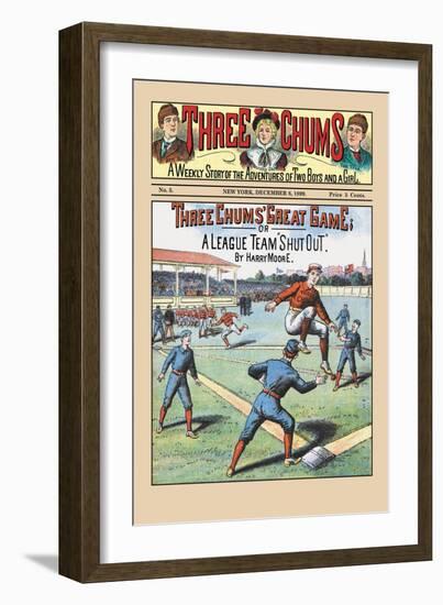 Three Chums: Great Game-null-Framed Art Print