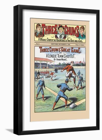 Three Chums: Great Game-null-Framed Art Print