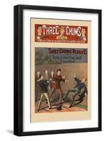 Three Chums' Resolve-null-Framed Art Print