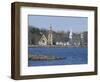 Three Churches, Mahone Bay, Nova Scotia, Canada, North America-Ethel Davies-Framed Photographic Print