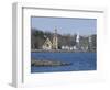 Three Churches, Mahone Bay, Nova Scotia, Canada, North America-Ethel Davies-Framed Photographic Print