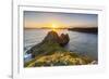 Three Cliffs Bay, Gower Peninsula, Swansea, Wales, United Kingdom, Europe-Billy Stock-Framed Photographic Print