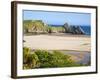 Three Cliffs Bay, Gower, Wales, United Kingdom, Europe-Billy Stock-Framed Photographic Print