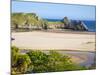 Three Cliffs Bay, Gower, Wales, United Kingdom, Europe-Billy Stock-Mounted Photographic Print